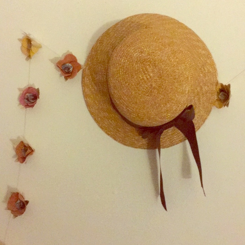 Straw Sun Hat with Ribbon 🌻